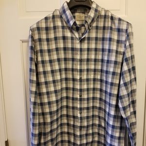 L.L. Bean Men's Plaid Button Down